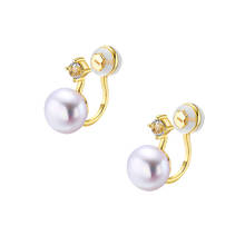 925 sterling silver freshwater pearl ear Clip Earrings for Women without piercing no hole Ear Cuff luxury Wedding brinco Jewelry 2024 - buy cheap