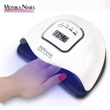 SUN X5 MAX 114W Nail Dryer UV Lamp Drying Gel Polish Varnish LED Display Auto Sensor 4 Timer DIY Manicure Machine For Nail Art 2024 - buy cheap