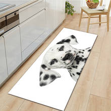 Cute Pet Dog And Cat Pattern Home Kitchen Carpet Doormat Outdoor Living Room Area Rugs Anti-Slip Long Bath Mat 2024 - buy cheap