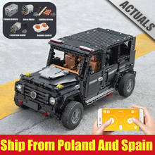 Mould King 13070 High-Tech Car Compatible 20100  MOC-2425 G500 AWD Wagon Set Building Blocks Bricks Kid RC Motor Cars Toys 2024 - buy cheap