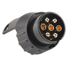 13 Pin Plug To 7 Pin Socket Adaptor Converter Towing Trailer 2024 - buy cheap