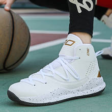 Zapatillas de baloncesto transpirables para hombre, botines, deportivas, calzado atlético 2024 - compra barato