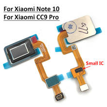 Sensor de huella dactilar para Xiaomi Mi Note 10 Pro, Cable flexible, botón de inicio, para Mi CC9 Pro 2024 - compra barato