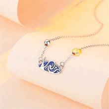 New Style Elegant Van Gogh Drop Shipping Fashion Nice Women Necklaces Link Chain Golden Starry Night Girls Party Jewelry Gifts 2024 - buy cheap
