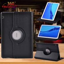 Capa de proteção para tablet huawei com rotação 360 graus, para mediapad t5 10 10 10 tamanhos diferentes, t3 10, capa de proteção resistente a quedas inteligente + stylus 2024 - compre barato