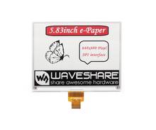 5.83 polegadas e-ink raw display vermelho/preto/branco de três cores e-paper spi compatível raspberry pi/arduino/stm32 600x448 2024 - compre barato