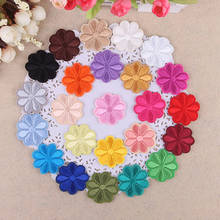 5Pcs/lot Cute Small Flower Patches Clothing Embroidery Iron On Applique Floral for Kids Bags Dress Clothes Cheap Patches for DIY 2024 - buy cheap