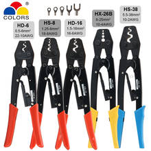 Non-insulated Terminals Crimping Pliers 0.5-38mm2 22-2AWG Bare Naked Connectors Cable Lugs Crimper Electric Crimping Hand Tools 2024 - buy cheap