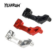 YEAHRUN-soportes de parachoques trasero de aleación de aluminio, soporte de parachoques amortiguador para TRX-4 Traxxas 1/10 RC Crawler 2024 - compra barato