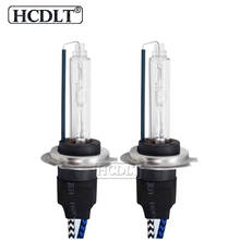 Hcdlt 55w-lâmpada xenon hid, farol dianteiro, brilho rápido, 5500k, h1, h3, h7, h11, 9005, 9006, feixe único, kit de reposição 2024 - compre barato