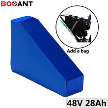 48V 28Ah 20Ah Rechargeable Triangle Lithium Battery for Bafang 1000W Motor 13S 48V scooter Battery for Sanyo LG Samsung 18650 2024 - buy cheap