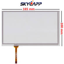 New 7"Inch 4 wire 165mm*100mm TouchScreen For GPS Resistance Handwritten Touch Panel Screen Glass Digitizer Repair Free Shipping 2024 - buy cheap