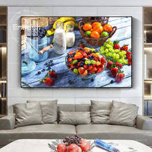 Настенные плакаты с изображением фруктов и овощей, 1 шт. 2024 - купить недорого