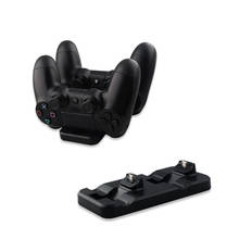 Dual Charging Station Charger Dock Stand For PS4 PlayStation 4 Game Controller Handle Charger Cradle Bracket Fast Charging 2024 - buy cheap