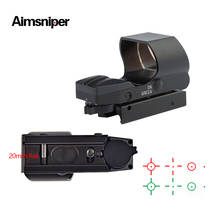 Aimsniper-mira óptica holográfica para Rifle Airsoft, punto de reflejo de iluminación verde y roja, mira táctica, montaje de 20mm 2024 - compra barato