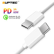 USB Type C to USB Type-C Cable PD 60W QC3.0 3A Quick Charge Charging Data Cable for Huawei Samsung Galaxy S9 S10 Macbook air pro 2024 - buy cheap