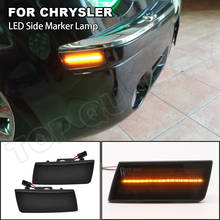 2PCS For Chrysler 300C 2005 2006 2007 2008 2009 2010 2011 2012 2013 2014 Front Amber LED Side Marker Light Turn Signal Lamp 2024 - buy cheap