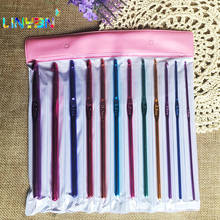 12 pieces crochet knitting needle sewing Alumina metallic crochet Weave Craft Tool knitted craft pins clothing Sweater set t49 2024 - buy cheap