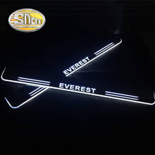 SNCN Car LED Door Sill For Ford Everest 2015 2016 2017 2018 Ultra-thin Acrylic Dynamic LED Welcome Light Scuff Plate Pedal 2024 - buy cheap