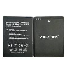 1 шт. Новинка 100% Высокое качество impress груша батарея для Vertex impress грушка, для телефона + код отслеживания 2024 - купить недорого