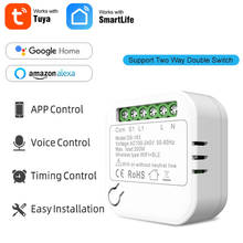 DIY Mini Smart Light Dimmer Switch Module WiFi+Bluetooth Wireless Smart Life Tuya Remote Control Work with Alexa Google Home 2024 - buy cheap