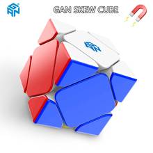 GAN  Magnetic cube GAN Skew cube Cubo magnético gan skew cubo gan cubos 3x3x3 cubo mágico profisional competição velocidade cubo quebra-cabeças cubo brinquedos educativos 2024 - compre barato