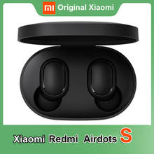 Оригинальные наушники Xiaomi Mi Redmi AirDots S TWS Bluetooth 5,0, Беспроводные стереонаушники с шумоподавлением, наушники-вкладыши с микрофоном 2024 - купить недорого