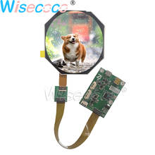 Jusecoco tela redonda 2.5 polegadas, 480x480, display ips, tela circular, luz de fundo com 35 pinos, placa de driver usb mipi 2024 - compre barato