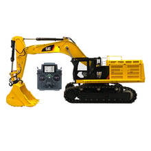 Máquina de escavadeira hidráulica com controle remoto, 1/14, modelo de escavadeira cat 374f, crawler modelo 374, maquinário de construção 2024 - compre barato