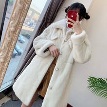 Casaco feminino longo, pele de vison verdadeiro, casaco feminino com mangas destacáveis, gola mandarin, de boa qualidade 2024 - compre barato