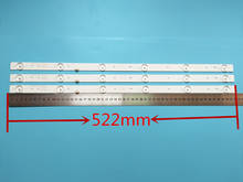 3 pgs/set LED Retroilumination strip GC275D06-ZC14F-03 303GC275031 for 28PHF2056/T3 1 pcs= 6led 2024 - buy cheap