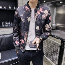 Vintage Bomber Baseball Men 2020 Spring Fashion Night Prom Stage Dress Jacket Coat Clothes Casual Jackets Hombre 2024 - buy cheap