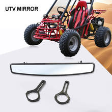 Universal Motorcycle UTV Rearview Mirror 1.75''/ 2'' Clamp Mount For Kymco Honda Big Red Yamaha Rhino Polaris Ranger and RZR MTV 2024 - buy cheap