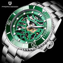 PAGANI DESIGN Top Brand Mens Mechanical Watches Waterproof Stainless Steel Automatic Male Sapphire Glass Luminous Reloj Hombre 2024 - buy cheap