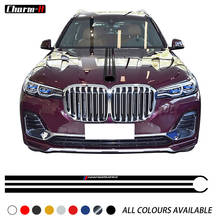 Car Hood Sticker M Performance Engine Cover Bonnet Decal For BMW X7 G07 2024 - buy cheap