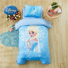Disney-ropa de cama de frozen para bebé, Juego de 3 uds. De edredón con estampado de princesa elsa, Mickey Mouse, para cuna, 0,6 m 2024 - compra barato