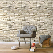 Stone Peel And Stick Wallpaper Faux Brick Vinyl Self-adhesive 3D Wallpaper For Bedroom Living Room Walls Home Decoration Sticker 2024 - buy cheap