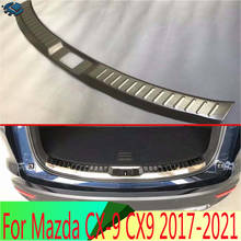 For Mazda CX-9 CX9 2017 2018 2019 Decorate Accessories Stainless Steel Rear Trunk Scuff Plate Door Sill Cover Molding Garnish 2024 - buy cheap