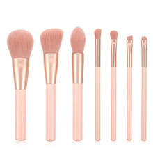 7Pcs Makeup Brushes Set Face Powder Foundation Eye Shadow Contour Concealer Portable Travel Make Up Brush Beauty Brush Tool 2024 - buy cheap