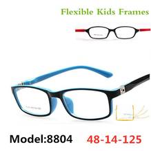Optical Glasses frame For children boy girls Myopia eyeglasses frames with 0 degree lenses Plain mirror Points Kids Unisex 8804 2024 - buy cheap