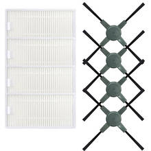 8 unids/set de filtro lateral de reemplazamiento de cepillos para Proscenic PRO-COCO/680T accesorios de Robot de barrido 2024 - compra barato