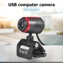 HD Webcam Built-in Microphone Home Office Computer Web Camera Driver Free for Windows 10 8 7 XP PC Digital USB Video Recorder 2024 - buy cheap