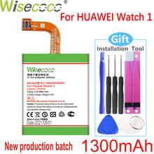 WISECOCO High Capacity NEW HB442528EBC Battery For HUAWEI Watch1 Watch 1 Smart Watch Batteries+Gift tools+Tracking Number 2024 - compre barato