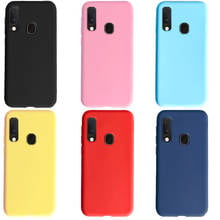 Candy Color Case for Samsung A50s A30s A20e A30 A70 Soft Cover Case for Samsung A10 A20 A40 A50 A60 M10 M20 M30 Phone Cases 2024 - buy cheap
