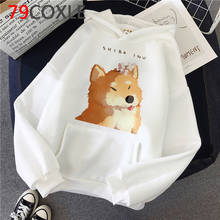 Hot Cartoon Animal Shiba Inu Hoodies Women Kawaii Dogs Graphic Streetwear Funny 2021 Harajuku Winter Unisex Sweatshirts Female 2024 - buy cheap