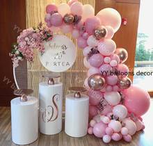 DIY Balloons Garland Arch Kit Macaron Baby Pink Peach Pastel Rose Gold Birthday Wedding Baby Shower Anniversary Party Decor 2024 - buy cheap