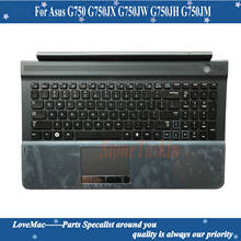 NEW for Asus G750 G750JX G750JW G750JH G750JM Laptop keyboard with backlit and Palmrest Upper top case palmrest 2024 - buy cheap