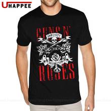 Classic Guns N Roses Rock Band Tees for Men Bespoke Short Sleeves Premium Cotton Crew Neck T Shirt 2024 - buy cheap