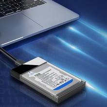 Caja de disco duro SSD USB 2,5 de 3,0 pulgadas, carcasa de HDD externo de alta velocidad, 1XCB 2024 - compra barato