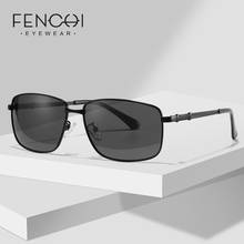 FENCHI Retro Polarized Sunglasses Men 2020 Black Classic Brand Square Sun glasses Driving Eyewear For Men/Women lunette 2024 - buy cheap